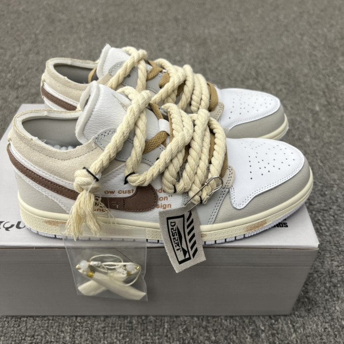 Jordan 1 Low Inside Out Tech Grey