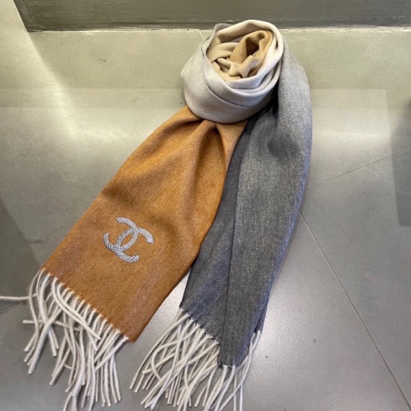 Streetwear Scarf CHANEL 329119 SIZE:210*36cm