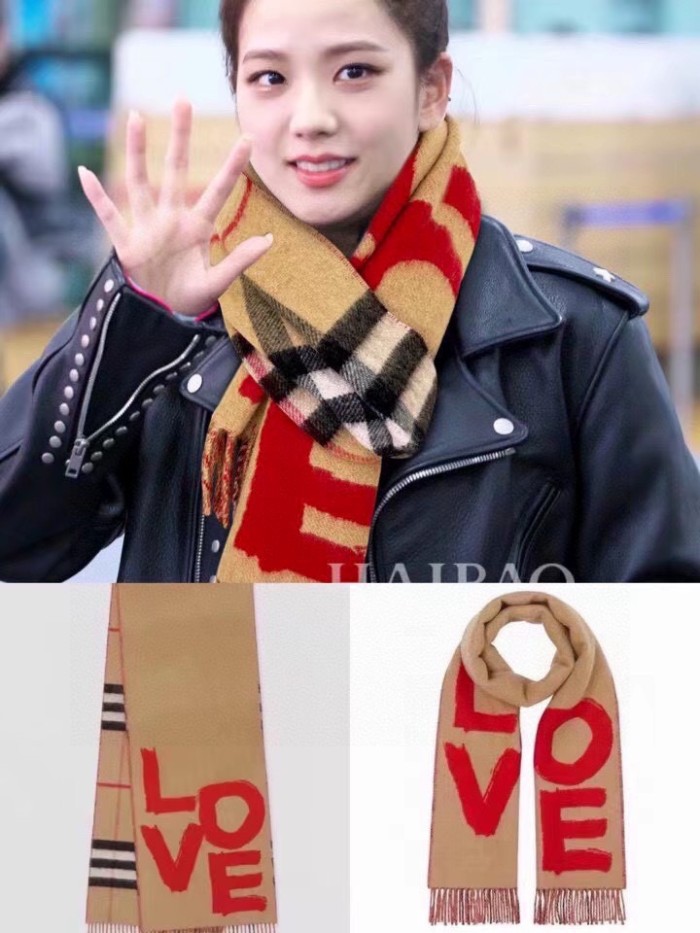 Streetwear Scarf BURBERRY 329099 size：186*35cm