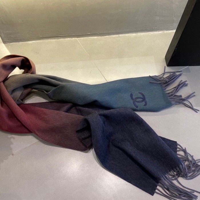 Streetwear Scarf CHANEL 329112 SIZE:210*36cm