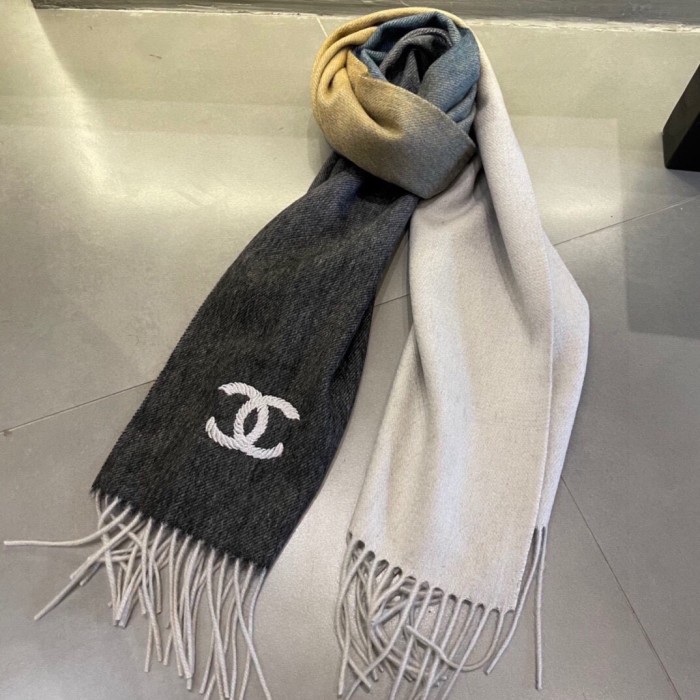Streetwear Scarf CHANEL 329118 SIZE:210*36cm