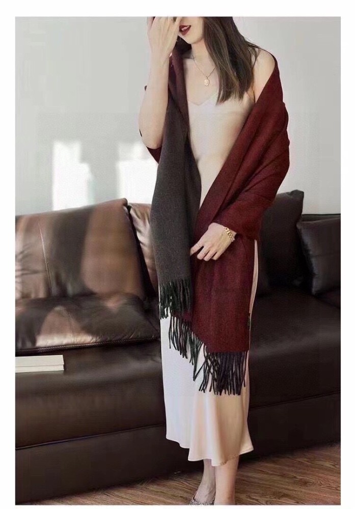 Streetwear Scarf CHANEL 329115 SIZE:210*36cm