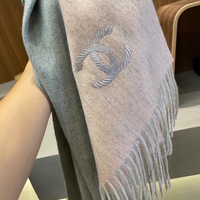 Streetwear Scarf CHANEL 329121 SIZE:210*36cm