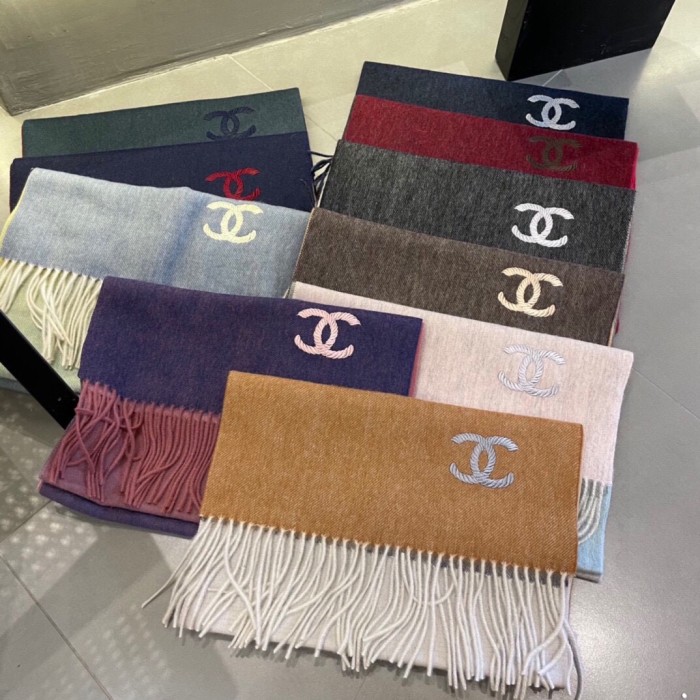 Streetwear Scarf CHANEL 329120 SIZE:210*36cm