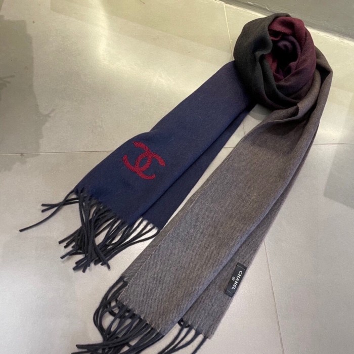 Streetwear Scarf CHANEL 329120 SIZE:210*36cm