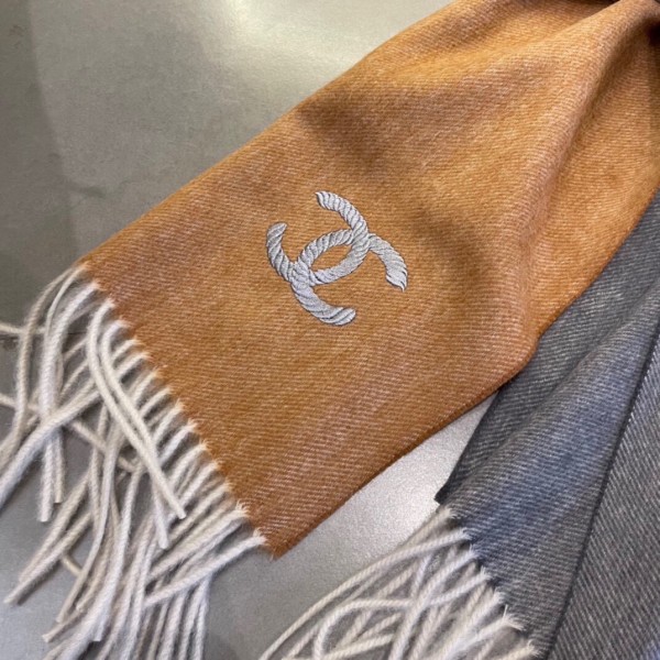 Streetwear Scarf CHANEL 329119 SIZE:210*36cm