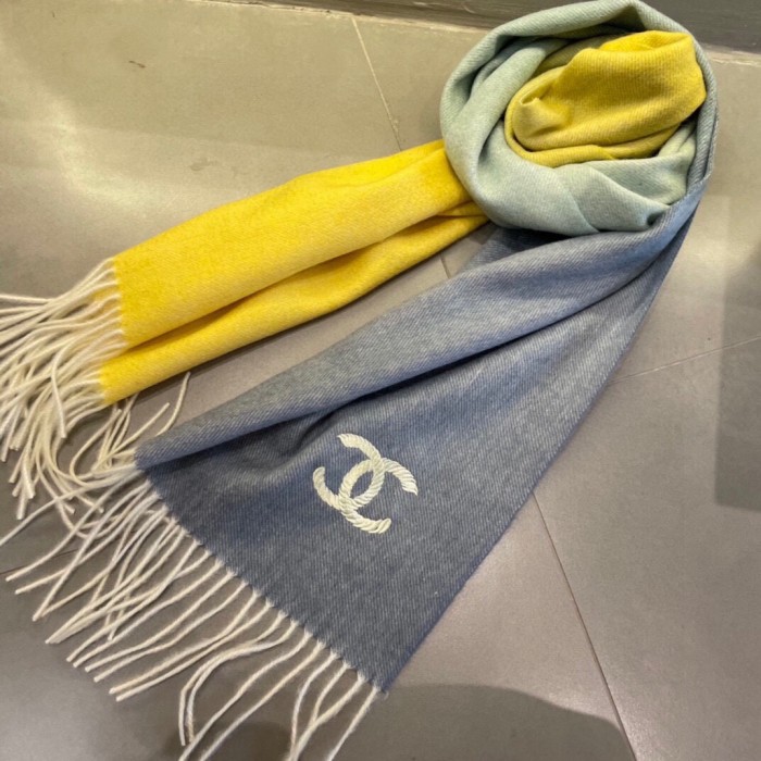 Streetwear Scarf CHANEL 329117 SIZE:210*36cm