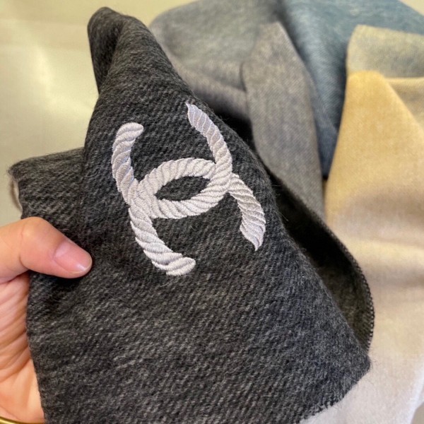 Streetwear Scarf CHANEL 329118 SIZE:210*36cm