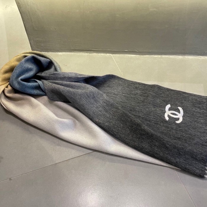 Streetwear Scarf CHANEL 329118 SIZE:210*36cm