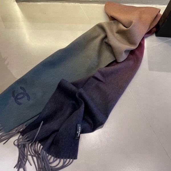 Streetwear Scarf CHANEL 329112 SIZE:210*36cm