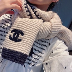 Streetwear Scarf CHANEL 329023 SIZE: 30*200cm