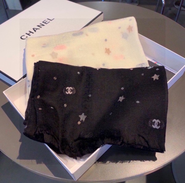 Streetwear Scarf CHANEL 329007 SIZE:90*200cm