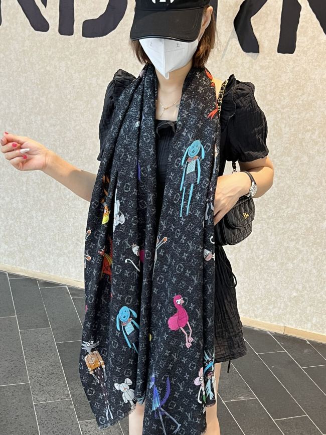Streetwear Scarf LV 328991 SIZE:110*200cm