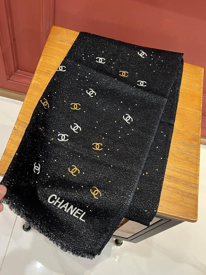 Streetwear Scarf CHANEL 328988 SIZE:110x200cm