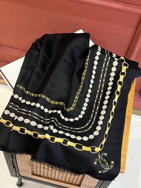 Streetwear Scarf CHANEL 328968 size:110*200cm