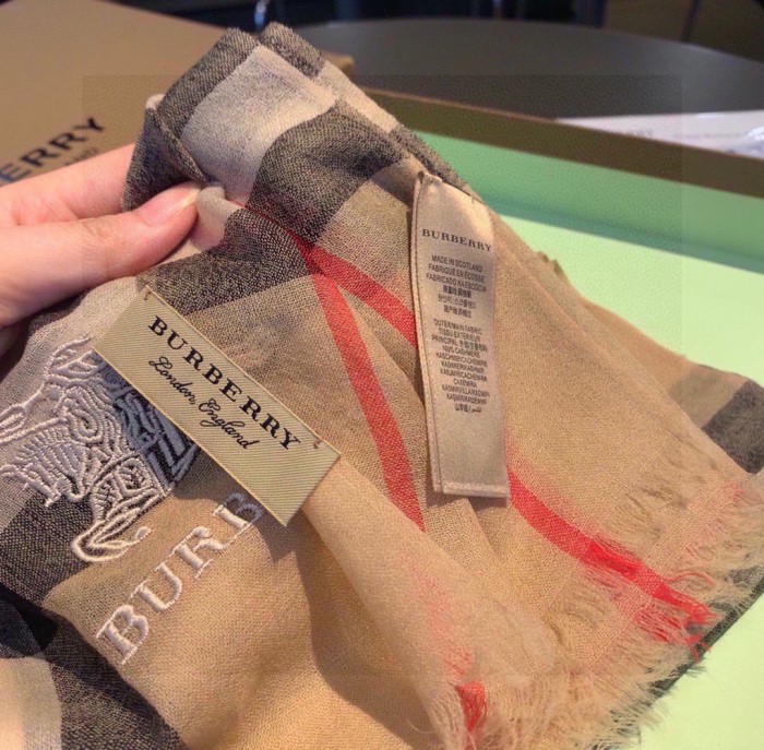 Streetwear Scarf BURBERRY 329015 size：90*210cm