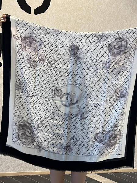 Streetwear Scarf CHANEL 328978 size:100×200cm