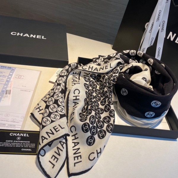 Streetwear Scarf CHANEL 329011 SIZE:140*140cm