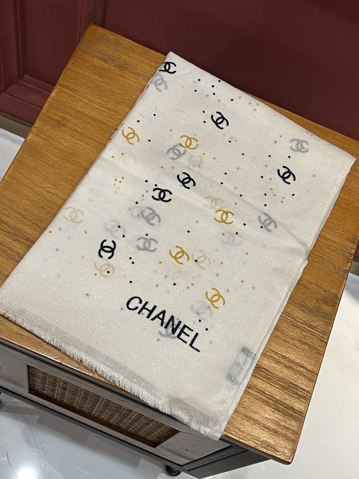 Streetwear Scarf CHANEL 328987 SIZE:110x200cm