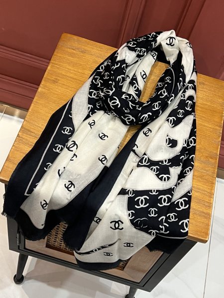 Streetwear Scarf CHANEL 328971 size:100*200cm