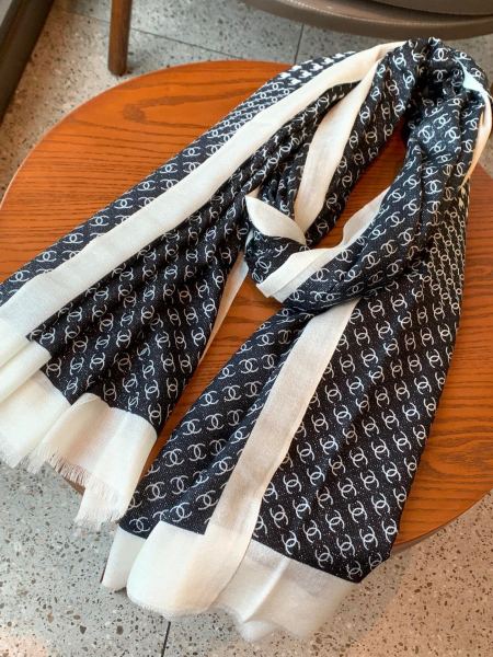 Streetwear Scarf CHANEL  328977  size:100x200cm