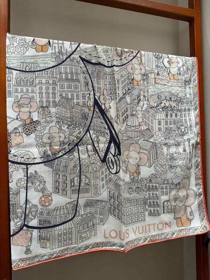 Streetwear Scarf LV 328994 SIZE:140*140cm