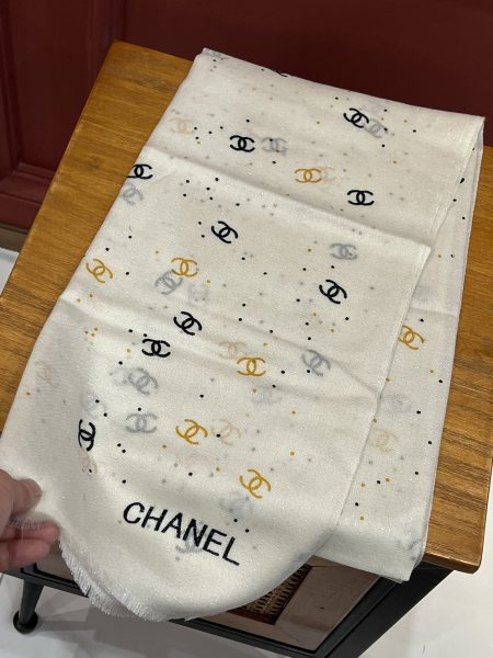 Streetwear Scarf CHANEL 328987 SIZE:110x200cm