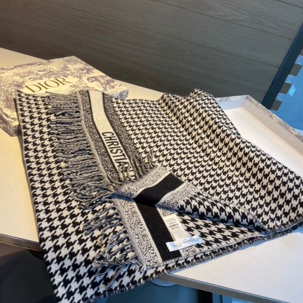 Streetwear Scarf Dior 329019 SIZE:50*200cm