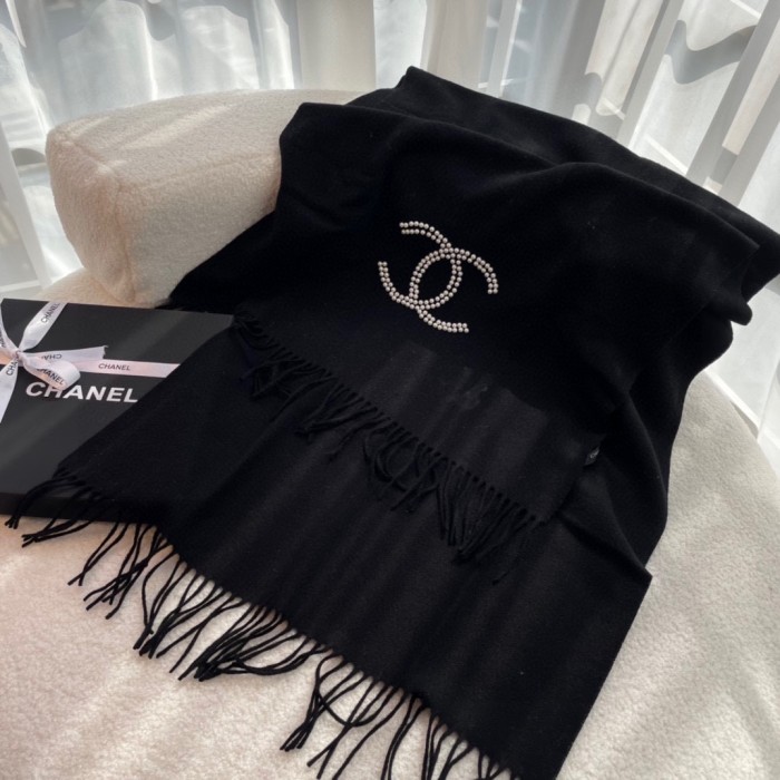 Streetwear Scarf CHANEL  329014 SIZE:70*200cm