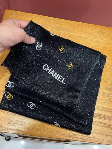 Streetwear Scarf CHANEL 328988 SIZE:110x200cm