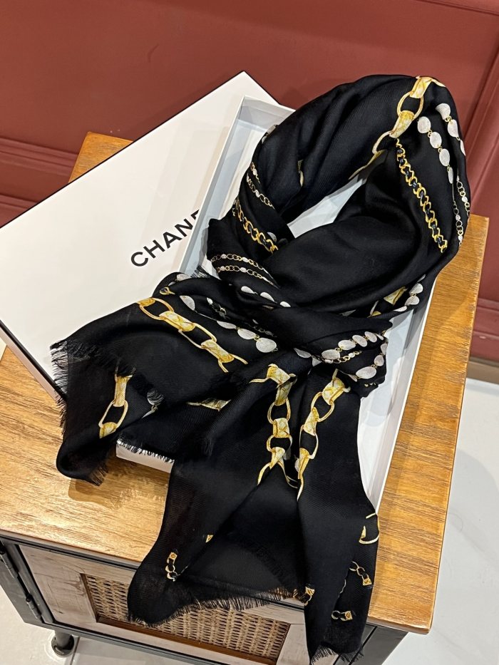 Streetwear Scarf CHANEL 328968 size:110*200cm