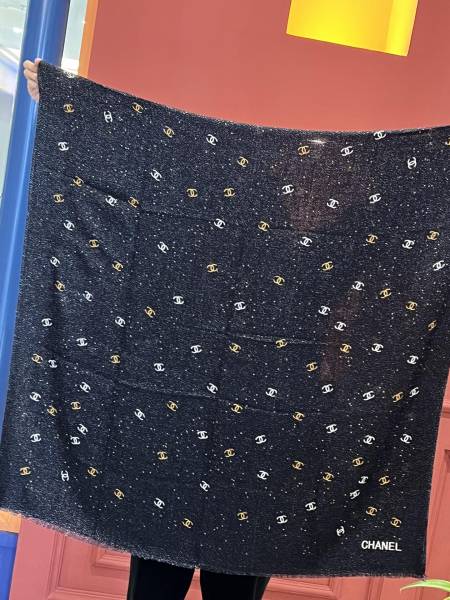 Streetwear Scarf CHANEL 328988 SIZE:110x200cm