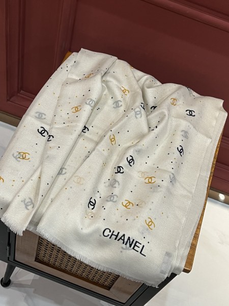 Streetwear Scarf CHANEL 328987 SIZE:110x200cm