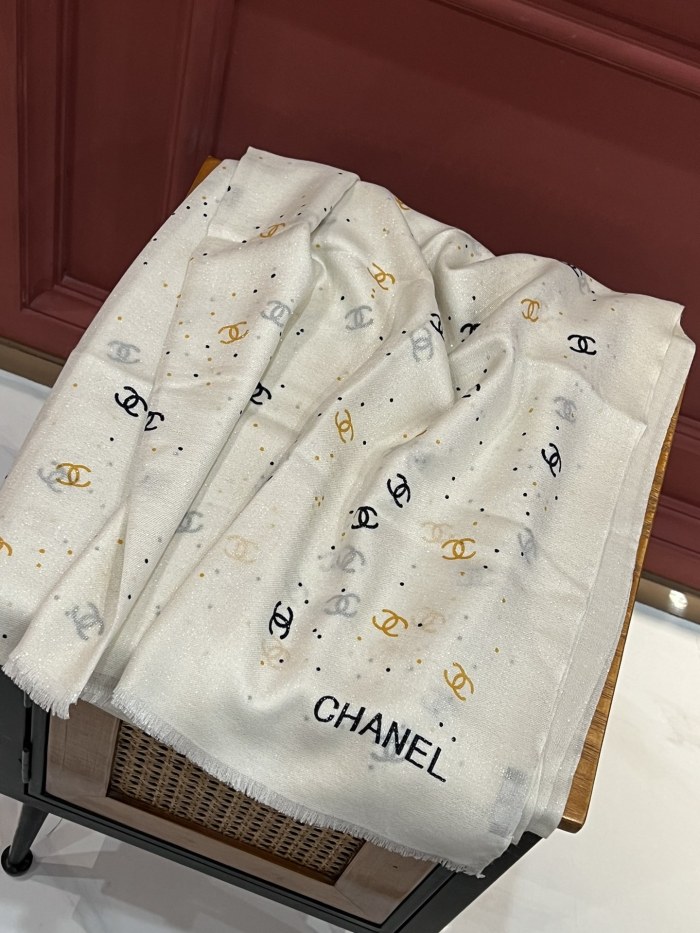 Streetwear Scarf CHANEL 328987 SIZE:110x200cm
