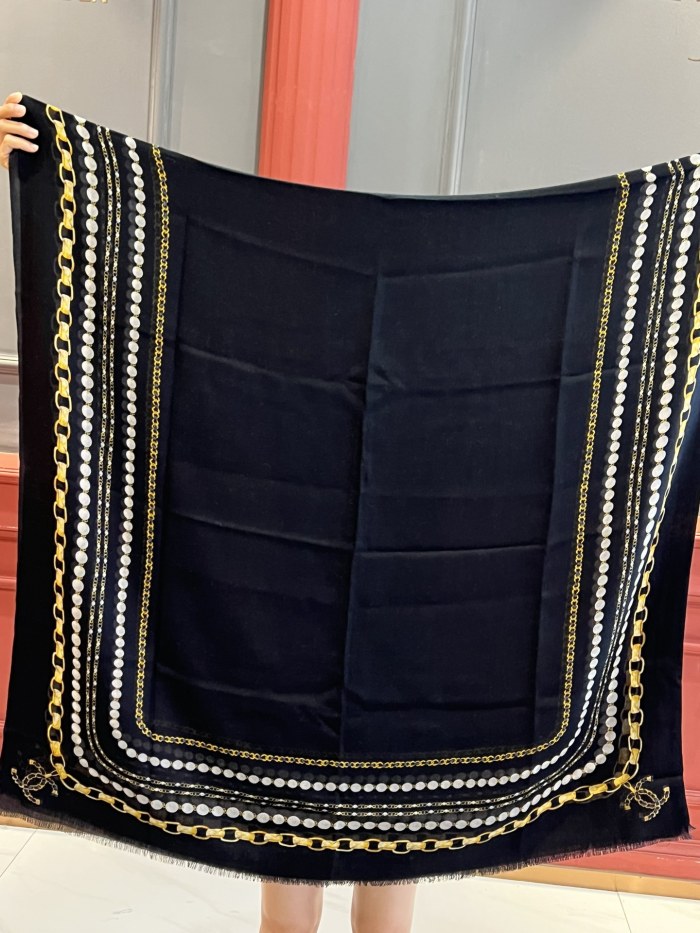 Streetwear Scarf CHANEL 328968 size:110*200cm