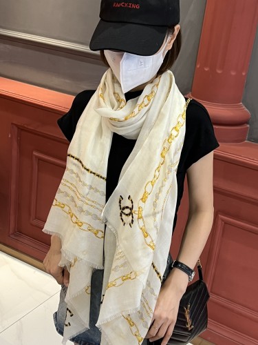 Streetwear Scarf CHANEL 328969 size:110*200cm