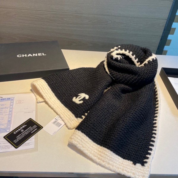 Streetwear Scarf CHANEL 329022 SIZE:30*200cm