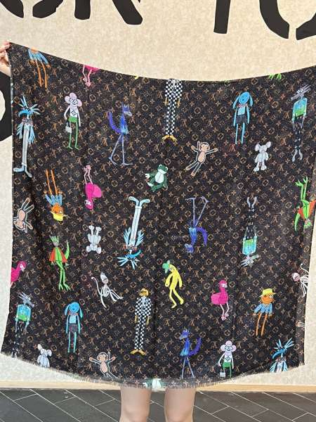 Streetwear Scarf LV 328993 SIZE:110*200cm