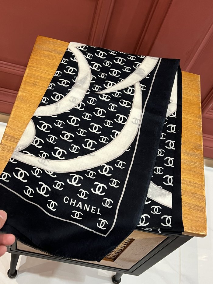 Streetwear Scarf CHANEL 328971 size:100*200cm