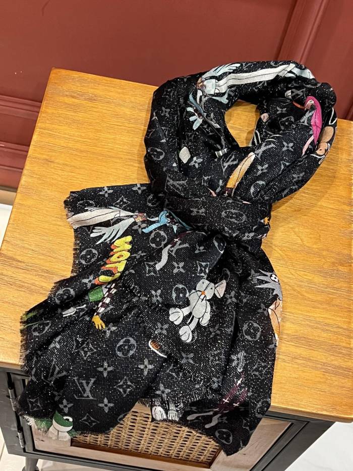 Streetwear Scarf LV 328991 SIZE:110*200cm