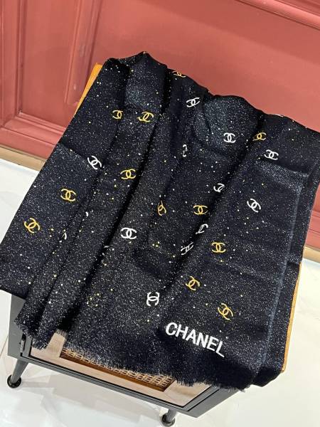 Streetwear Scarf CHANEL 328988 SIZE:110x200cm