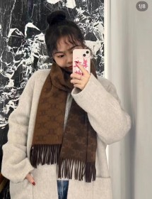 Streetwear Scarf CELINE  328972 size:180*35cm