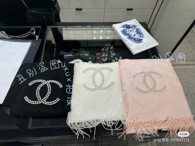 Streetwear Scarf CHANEL 329012 SIZE:70*200cm