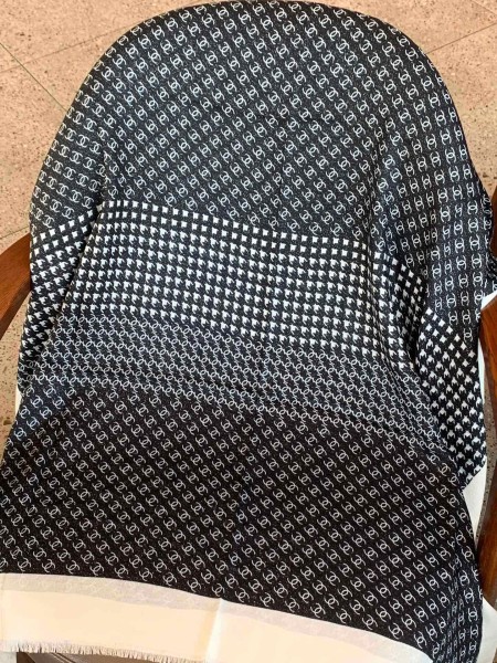 Streetwear Scarf CHANEL  328977  size:100x200cm
