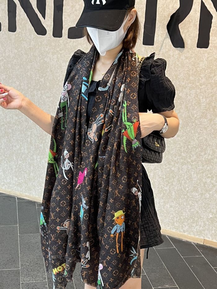 Streetwear Scarf LV 328993 SIZE:110*200cm