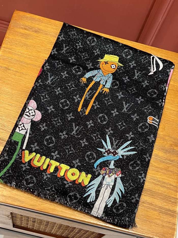 Streetwear Scarf LV 328991 SIZE:110*200cm