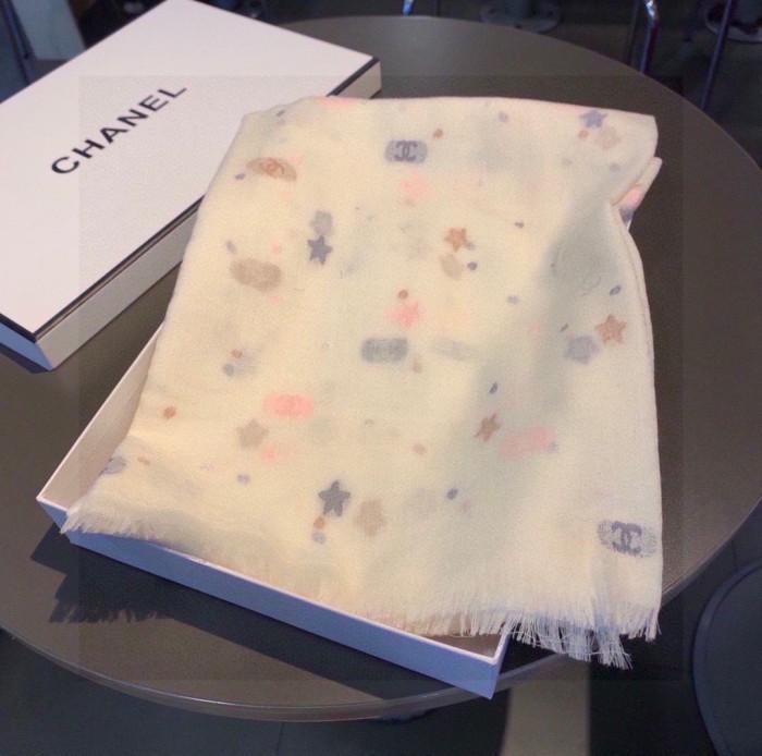 Streetwear Scarf CHANEL 329008 SIZE:90*200cm