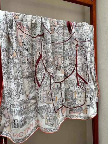 Streetwear Scarf LV 328994 SIZE:140*140cm