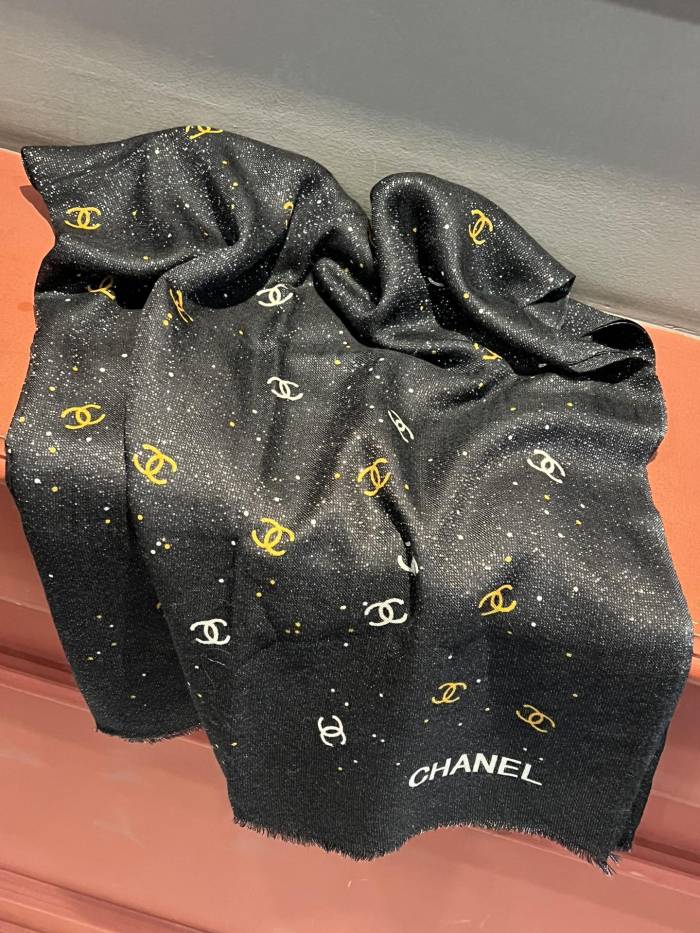 Streetwear Scarf CHANEL 328988 SIZE:110x200cm