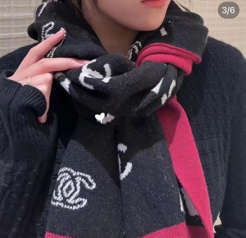 Streetwear Scarf CHANEL 328927 SIZE:35*180cm
